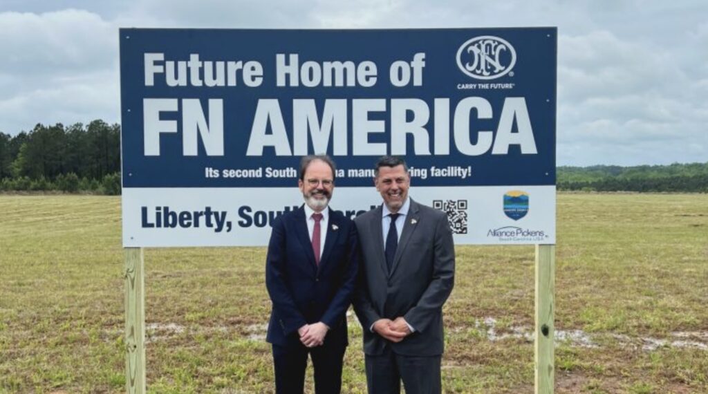FN America Adding Capacity With a New Facility to be Built in Liberty, South Carolina