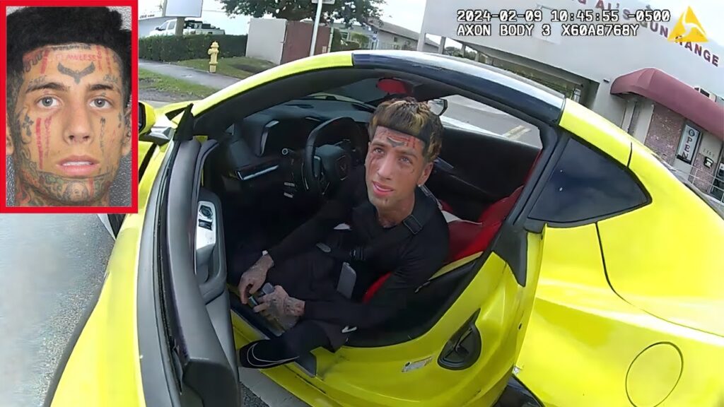TikTok Star 'Island Boy' Pulled Over for Suspended License in C8 Corvette