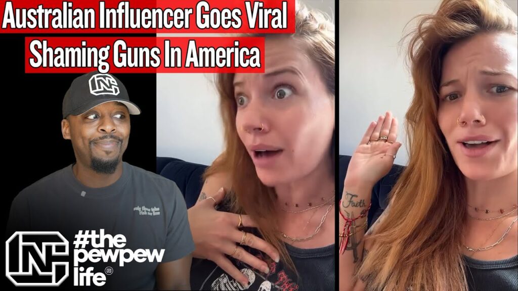 Australian Influencer Goes Viral Shaming America's Gun Culture