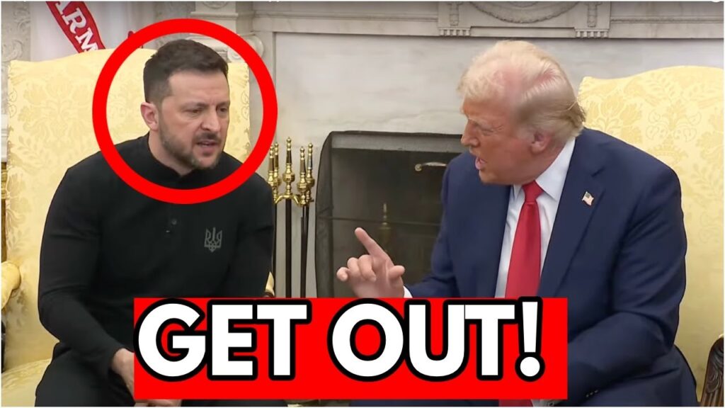 Trump KICKS OUT Zelensky After YELLING Match