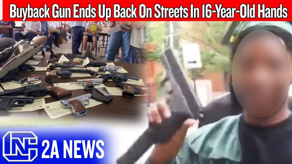Guns At Buyback Ends Up Back On Streets In 16-Year-Old Hands