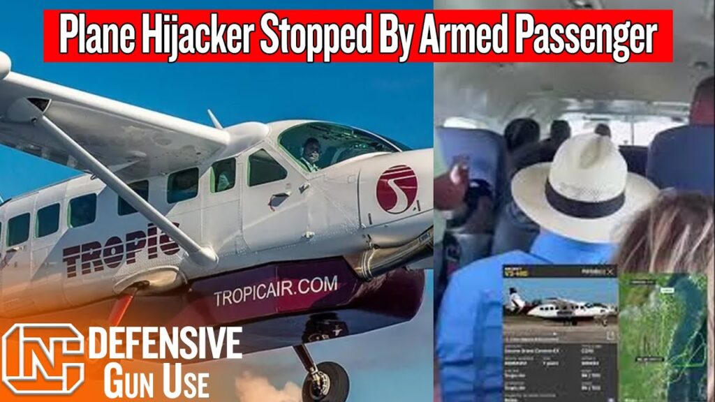 Plane Hijacker Stopped By Armed Passenger