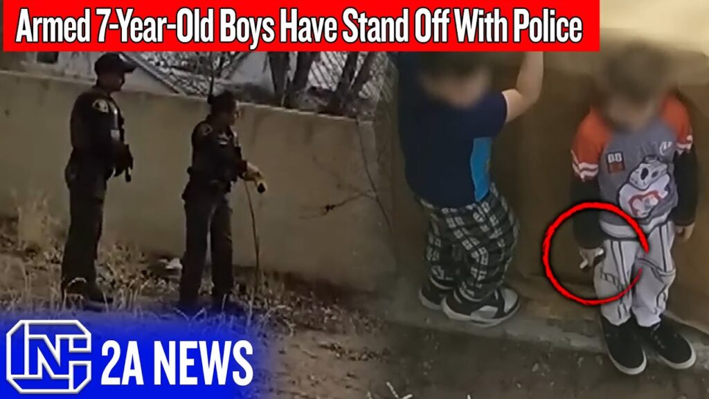 Armed 7-Year-Old Boys With Guns Have Standoff With Police