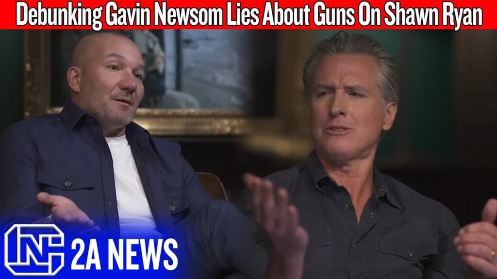 Debunking Gavin Newsom Lies About Guns On Shawn Ryan's Podcast