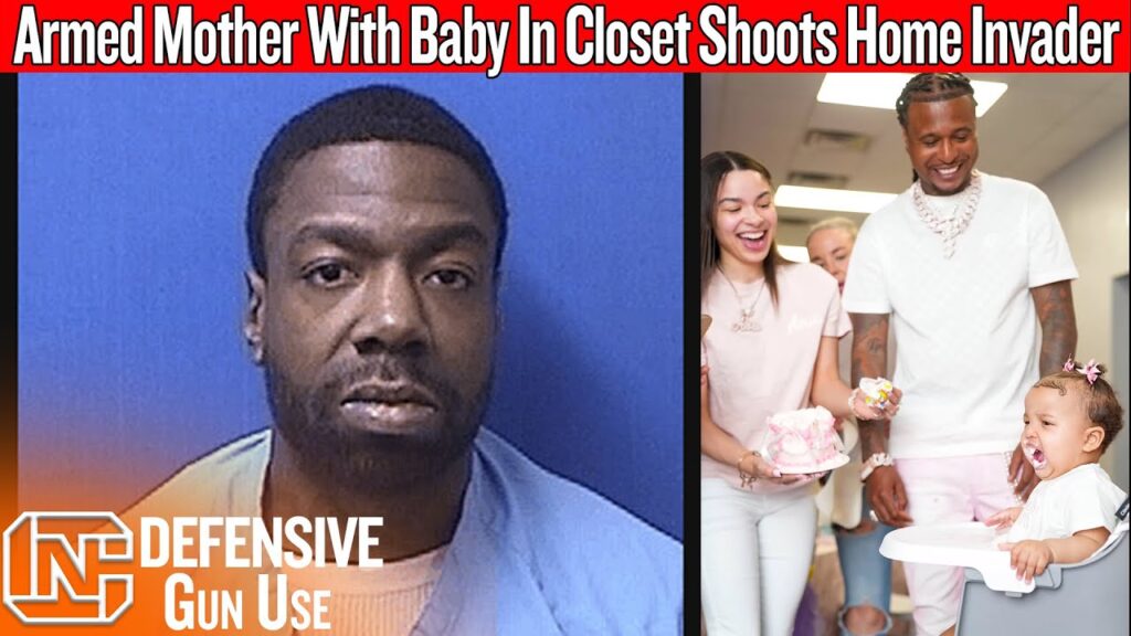 Armed Mother With Baby Hiding In Closet Shoots Home Invader