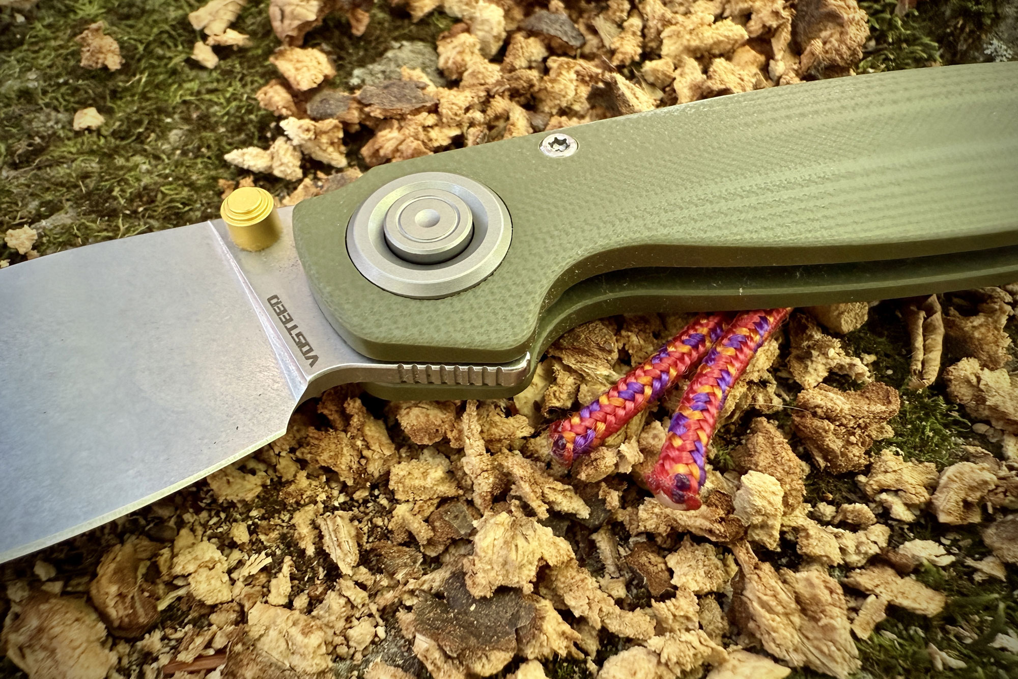 Vosteed Shilin Cutter Pocket Knife open