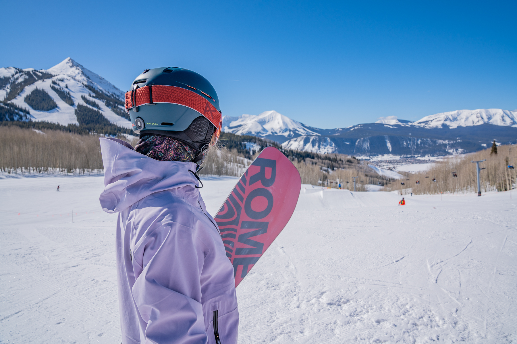 Testing the Rome Ravine Snowboard; (photo/Eric Phillips)