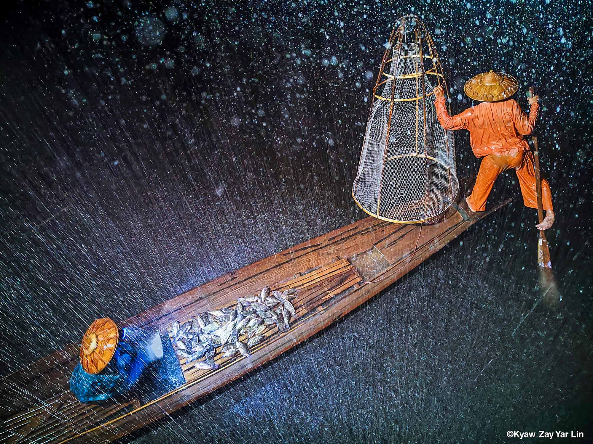 Fishing in raining season, Kyaw Zay Yar Li - Copy