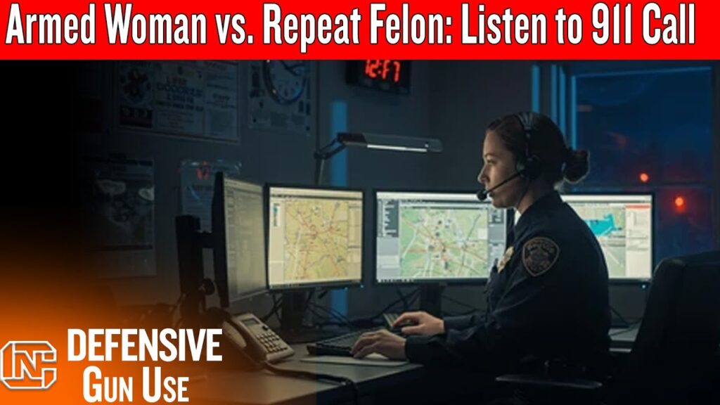 Armed Woman vs. Repeat Felon: The Outcome Says It All,  Listen to the 911 Call