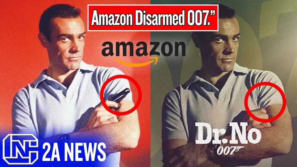 Amazon Goes Woke & Removes James Bond's Guns