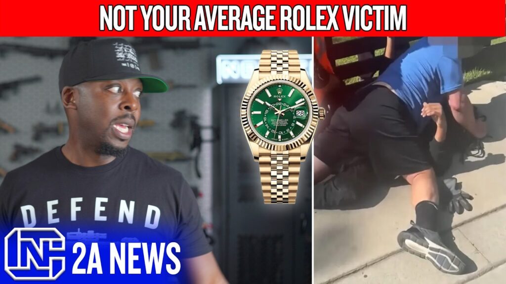 Armed Robber Tries To Steal His Rolex, But Wasn't Prepared For What Happened Next