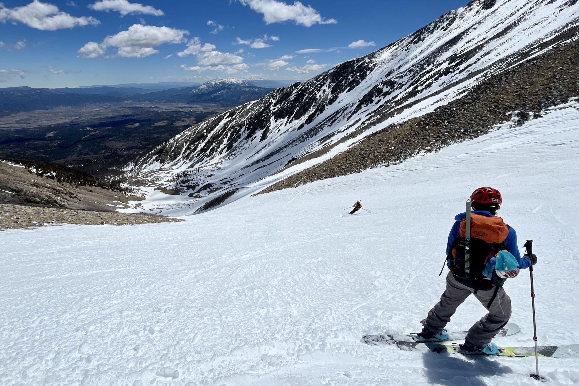 Black Diamond Helio Carbon 88 in action