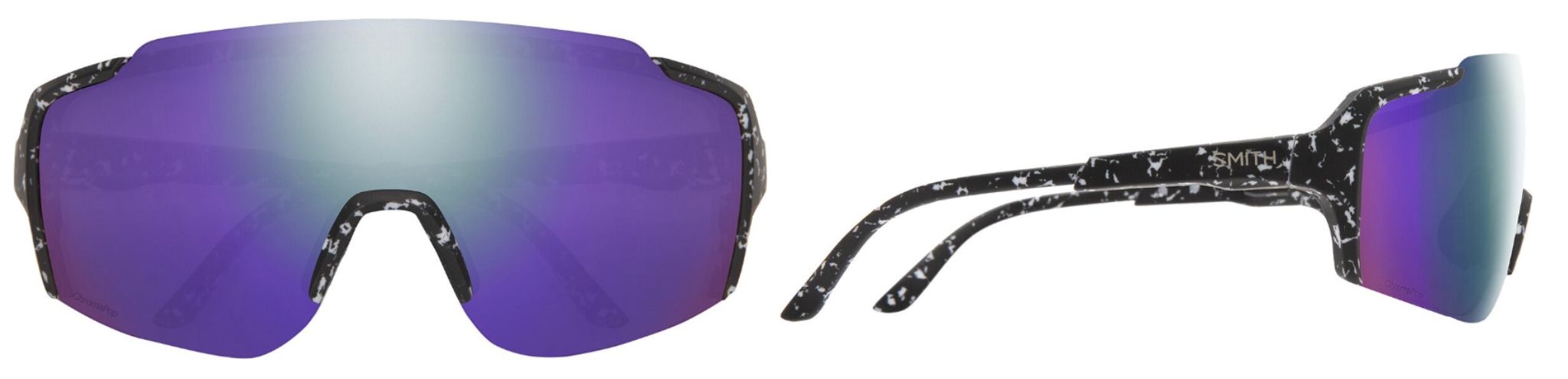 purple and black sunglasses
