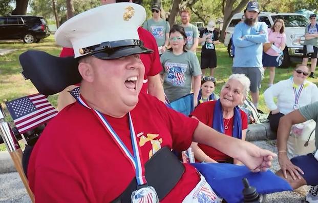 Marine Veteran Injured in Combat Receives Heartfelt Surprise Marine Veteran Injured in Combat Receives Heartfelt Surprise