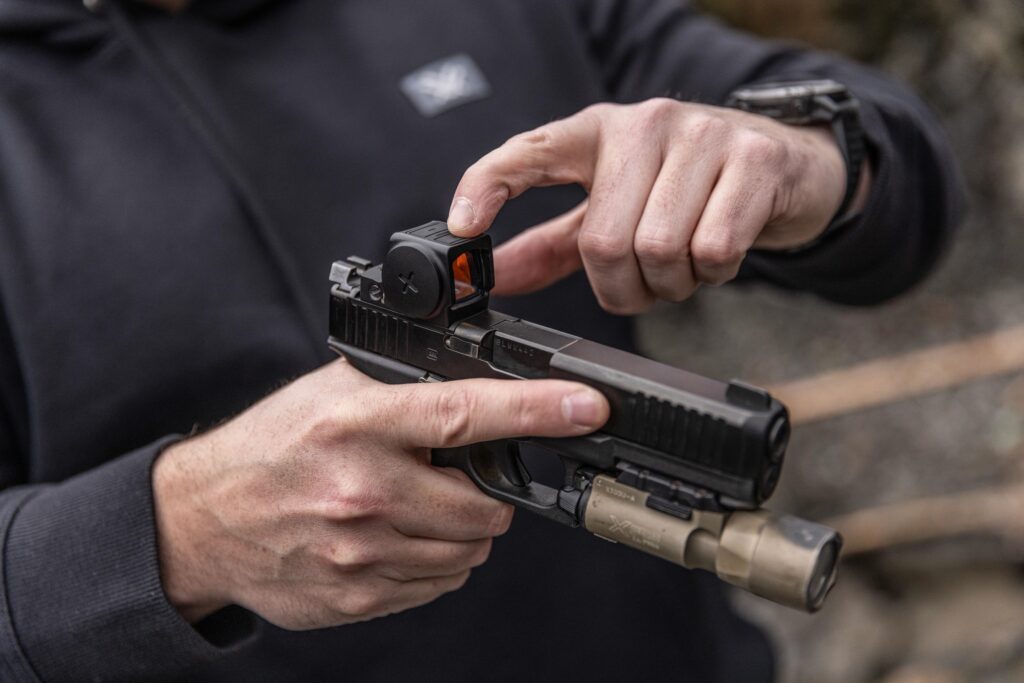 Vortex Venom’s anodized aluminum body