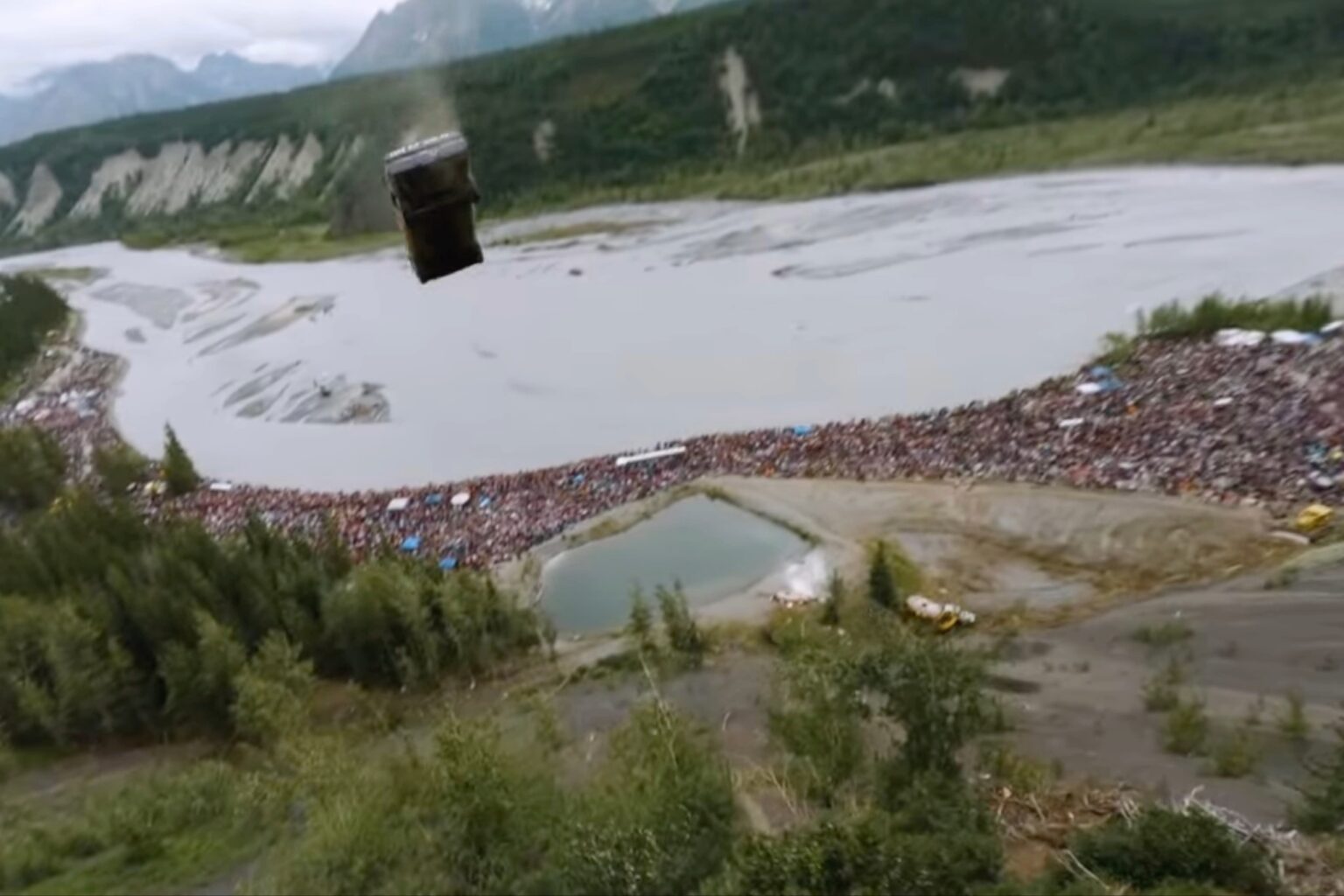 No Fireworks? No Problem. Alaskans Celebrate Fourth of July by Launching Cars Off a Cliff