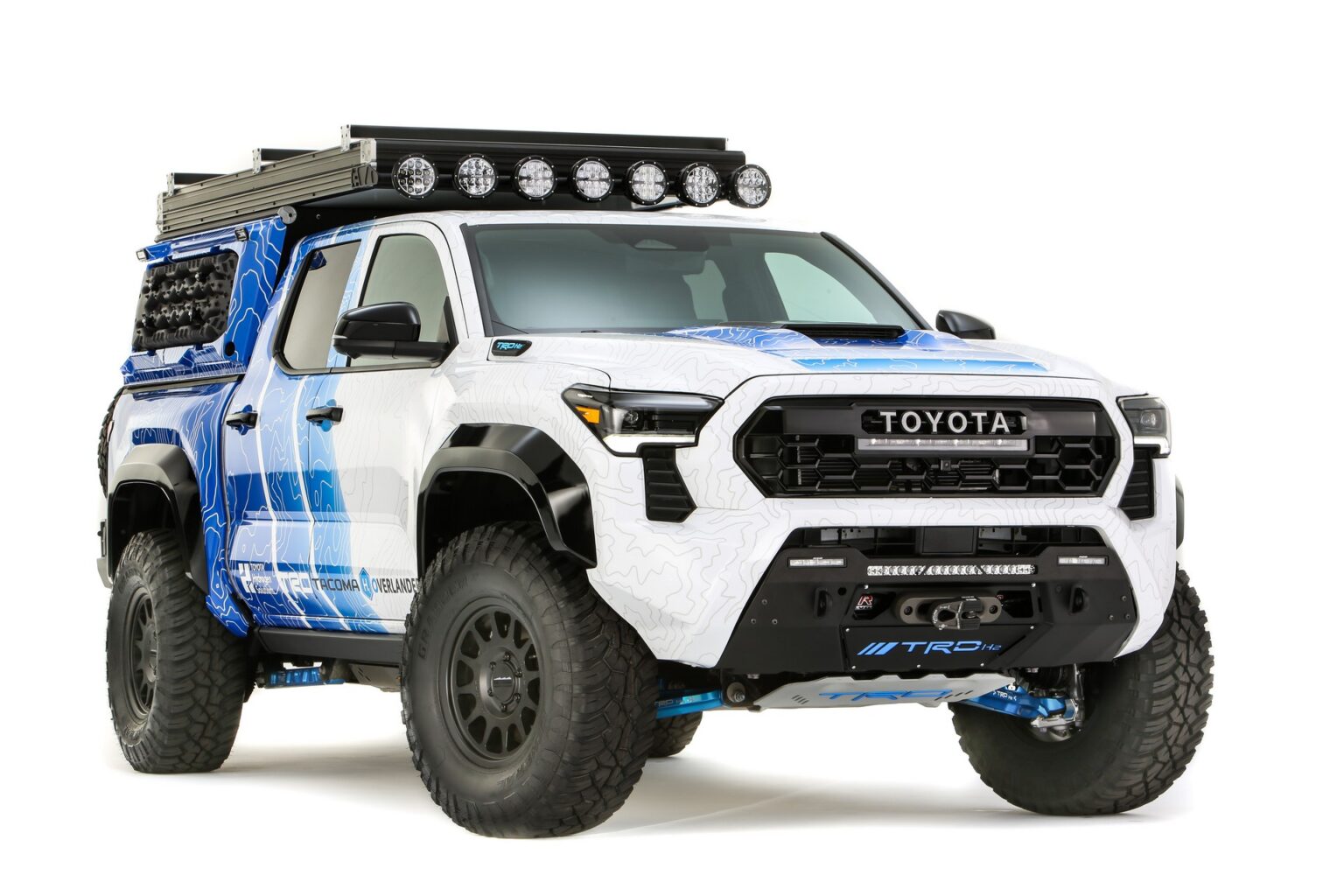 More Power, No Emissions: Toyota Tacoma H2-Overlander Concept Debuts at SEMA More Power, No Emissions: Toyota Tacoma H2-Overlander Concept Debuts at SEMA