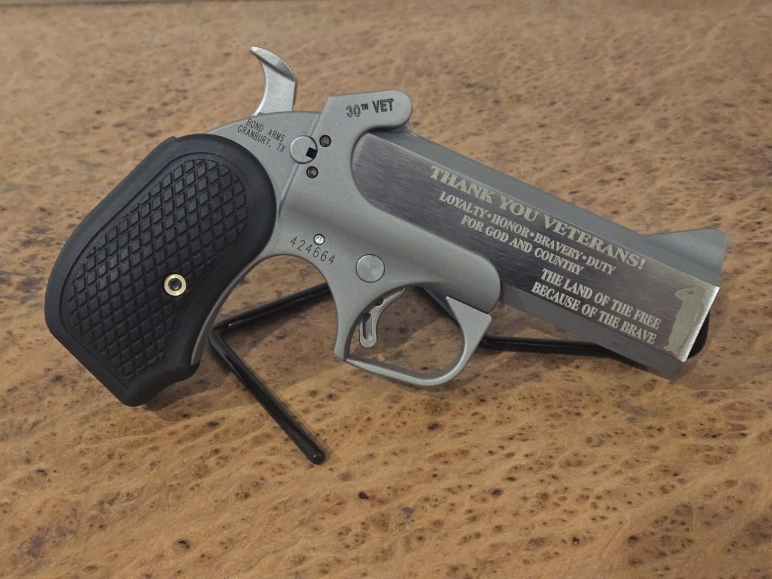 Bond Arms Veteran Derringer: A Tribute Forged in Freedom