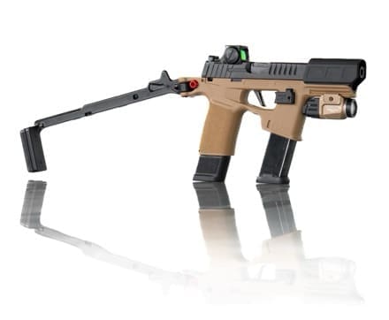 Flux Defense P365 Chassis Turns Pistol Into Vehicle PDW Flux Defense P365 Chassis Turns Pistol Into Vehicle PDW