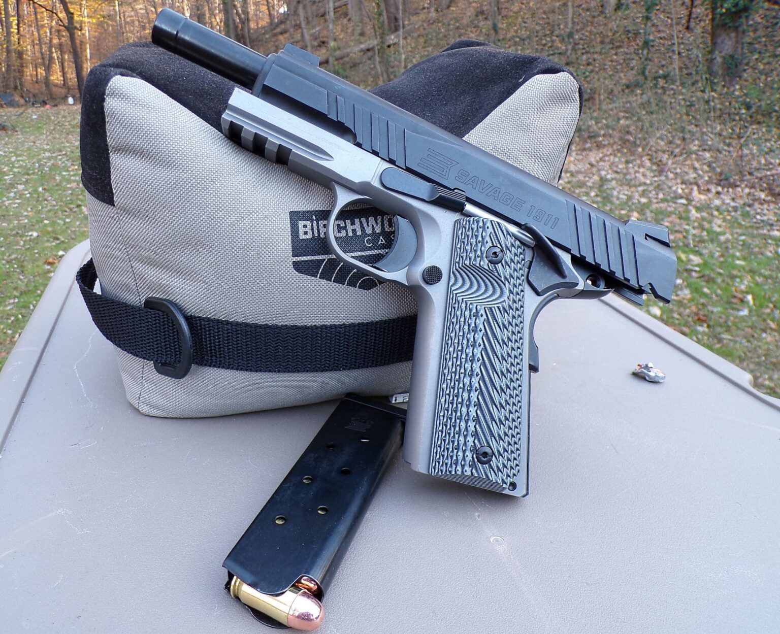 Savage 1911 Two-Tone Review: Forged Steel, Novak Sights Savage 1911 Two-Tone Review: Forged Steel, Novak Sights