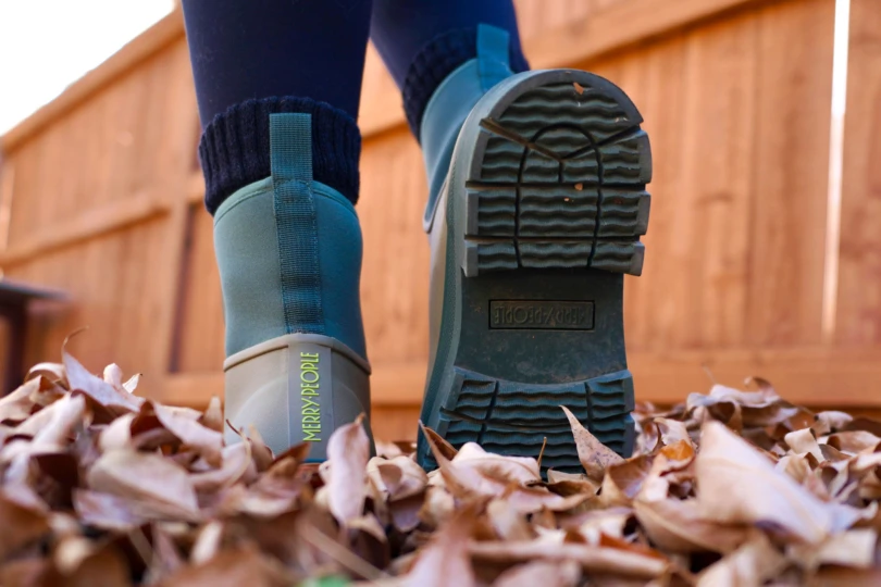 Merry People Tully Ankle Rain Boot soles