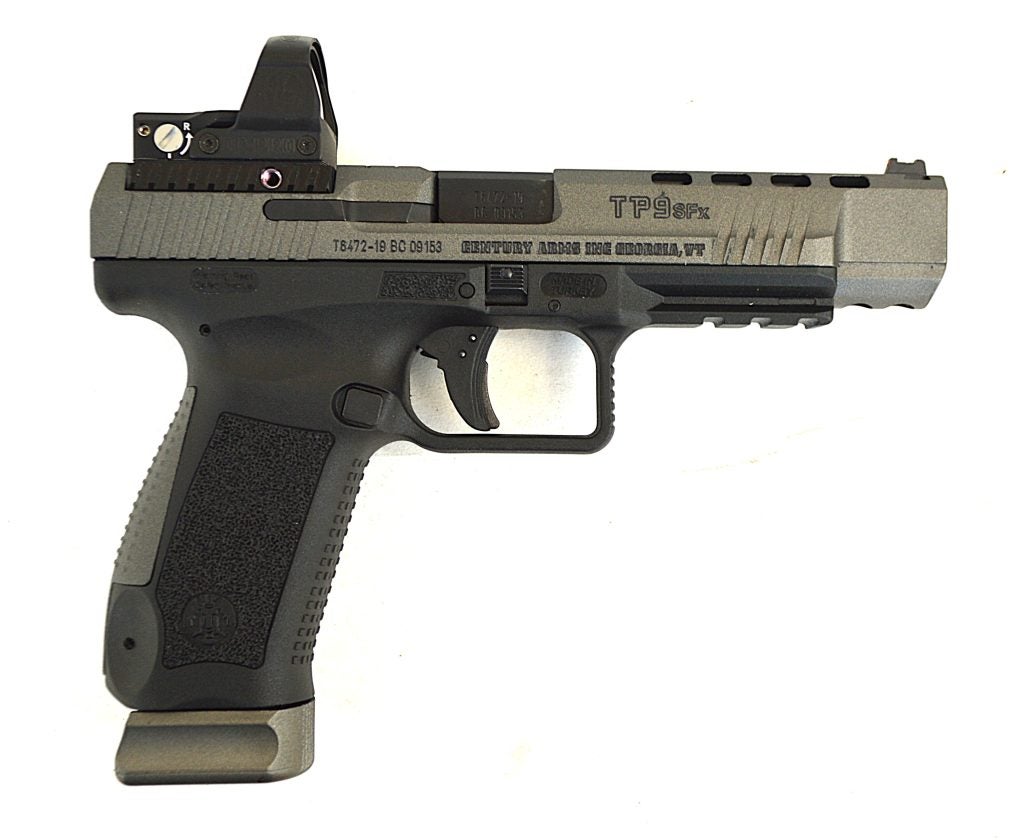 DeltaPoint Pro mounted on a Canik TP9SFx