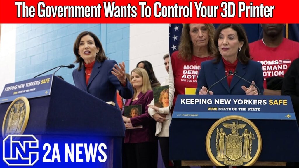 The Government Wants To Control Your 3D Printer So You Don't Print Gun Parts