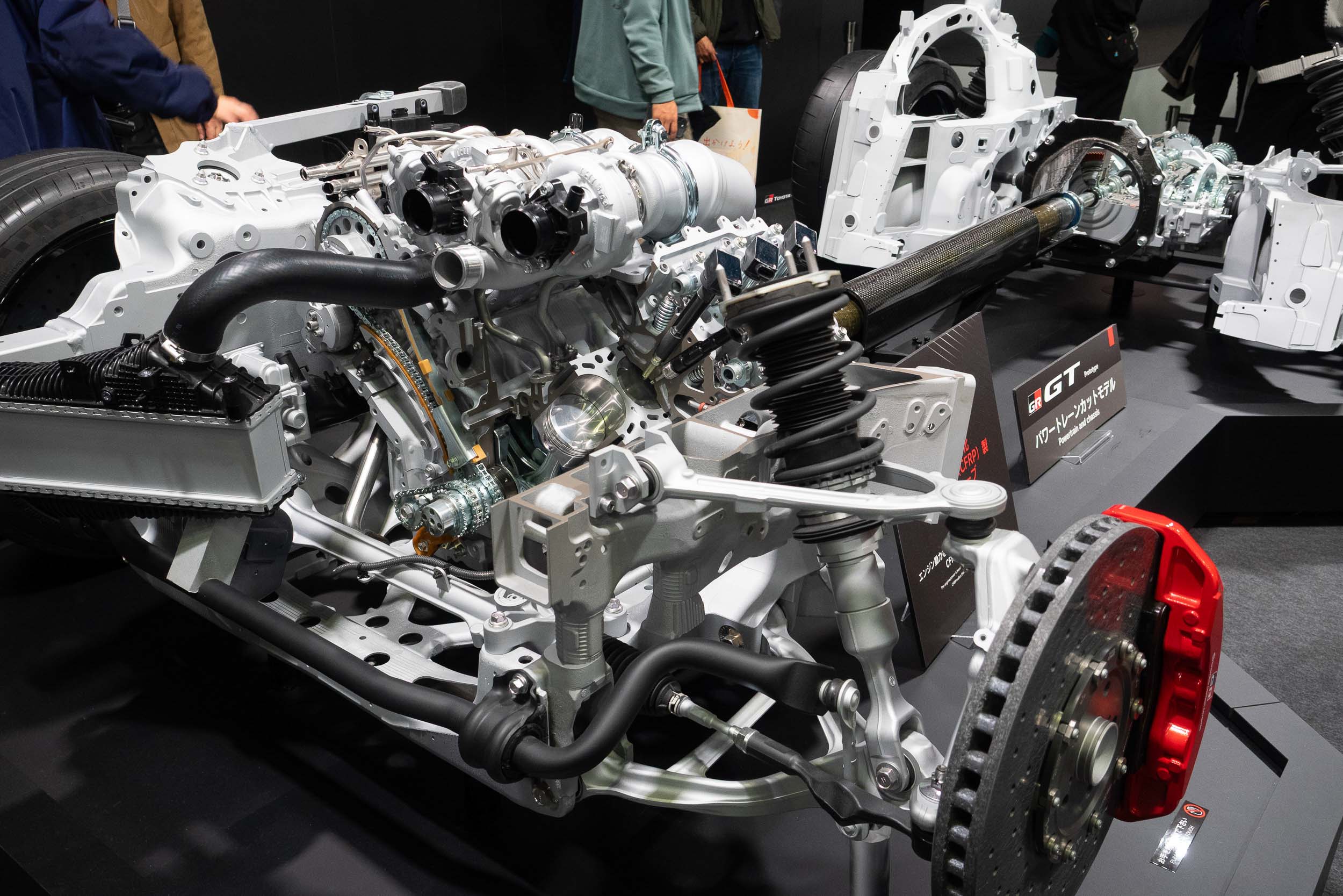 GR GT3 drivetrain | Tokyo Auto Salon 2026