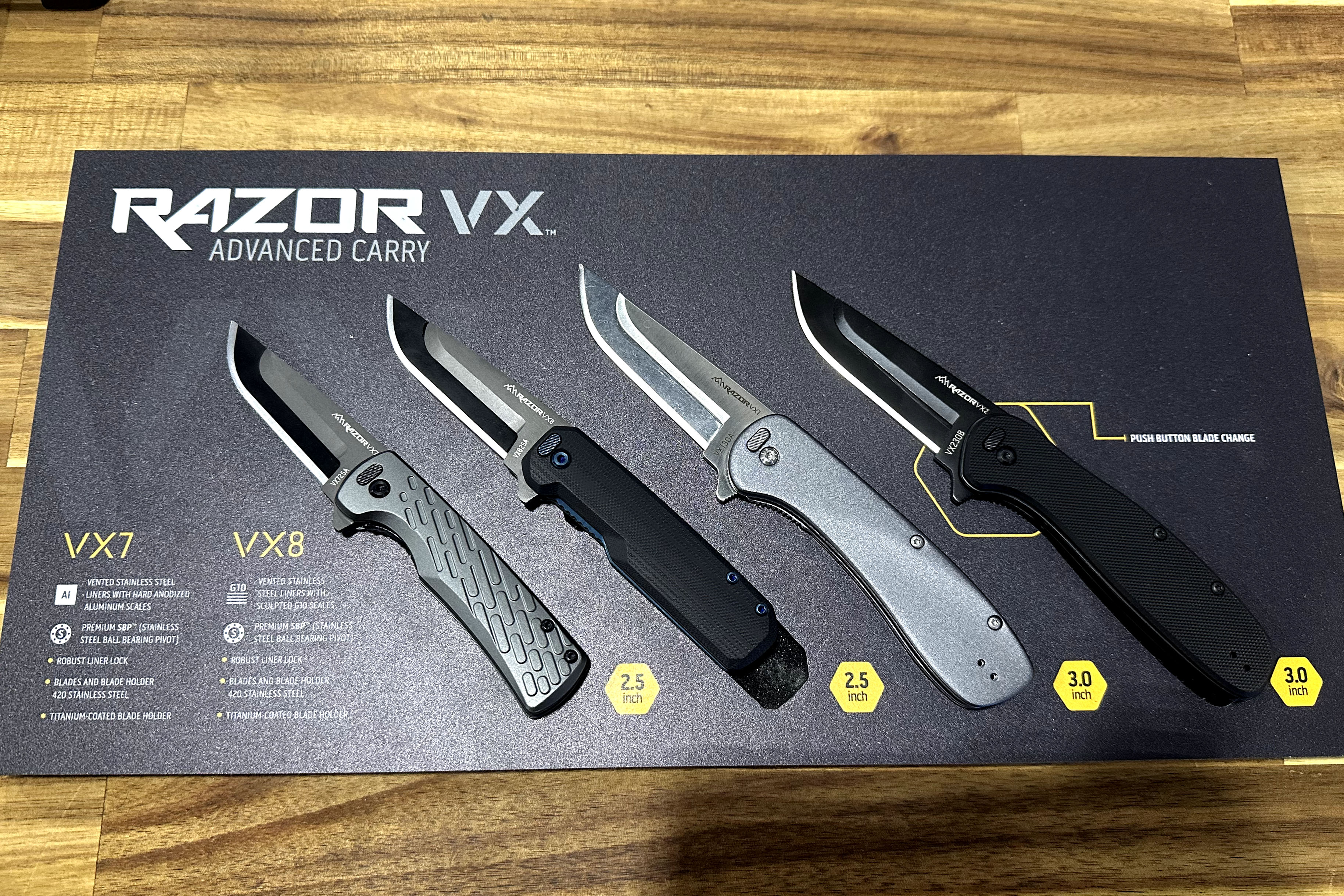 The Outdoor Edge Razor VX 7, one of the top knives from SHOT show 2026