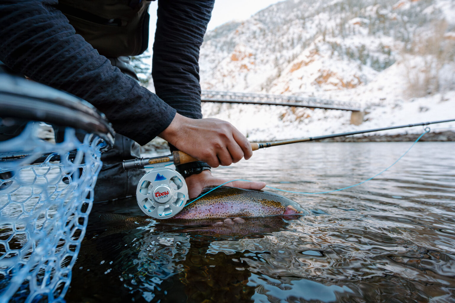 Ross x Coors Light Color-Changing Reel Lets You Know When It’s Safe to Fish