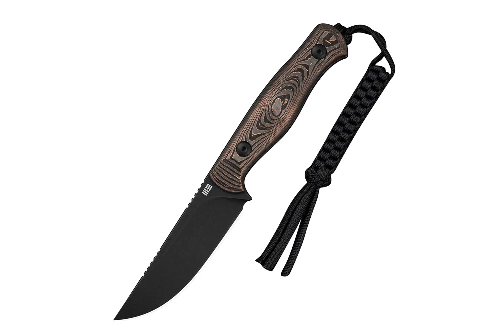 The WEKNIFE Notchline, one of the best fixed blade knives of SHOT show 2026