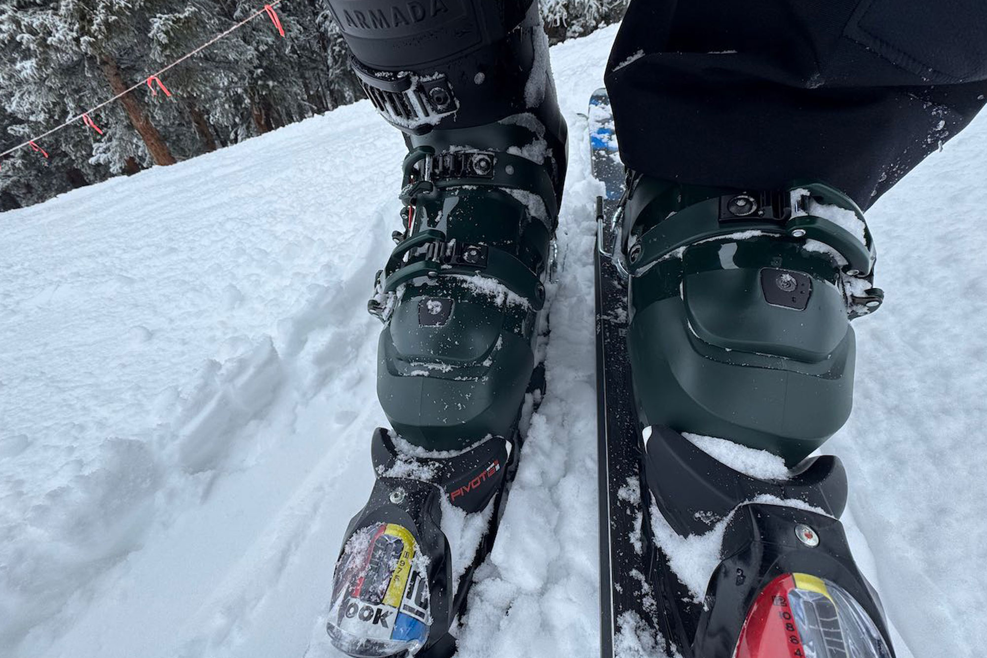 skiing in armada ar one boots