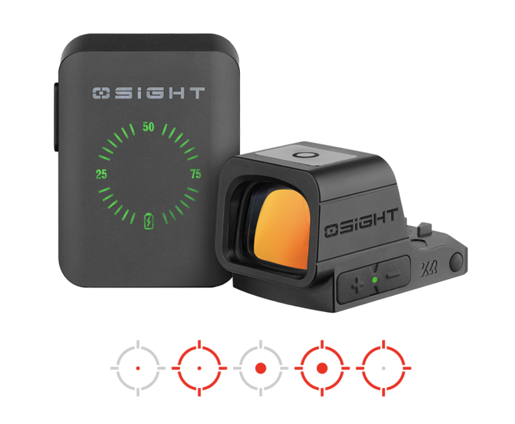 OSIGHT XR red dot reticle