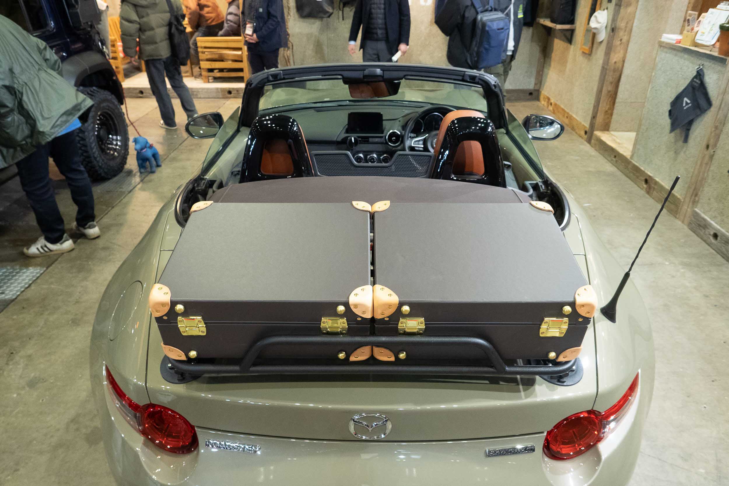 Seasucker x Apio luggage rack | Tokyo Auto Salon 2026