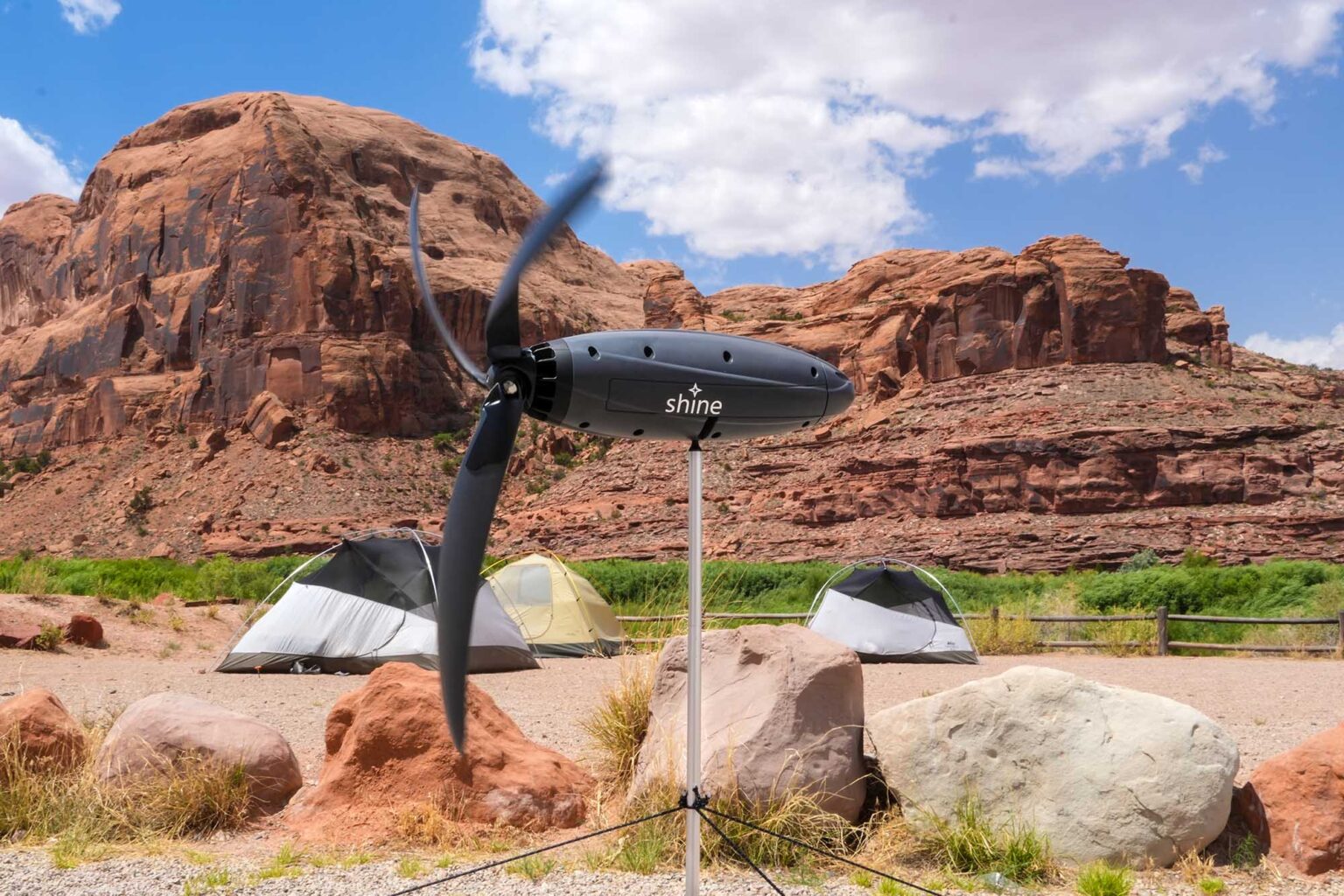 Water Bottle–Sized Wind Turbine Provides Power Anywhere With a Breeze Water Bottle–Sized Wind Turbine Provides Power Anywhere With a Breeze