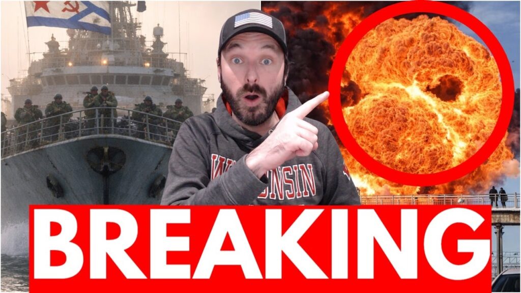 NATO Forces STORM Secret Russian Ship – Massive Explosion Unfolds