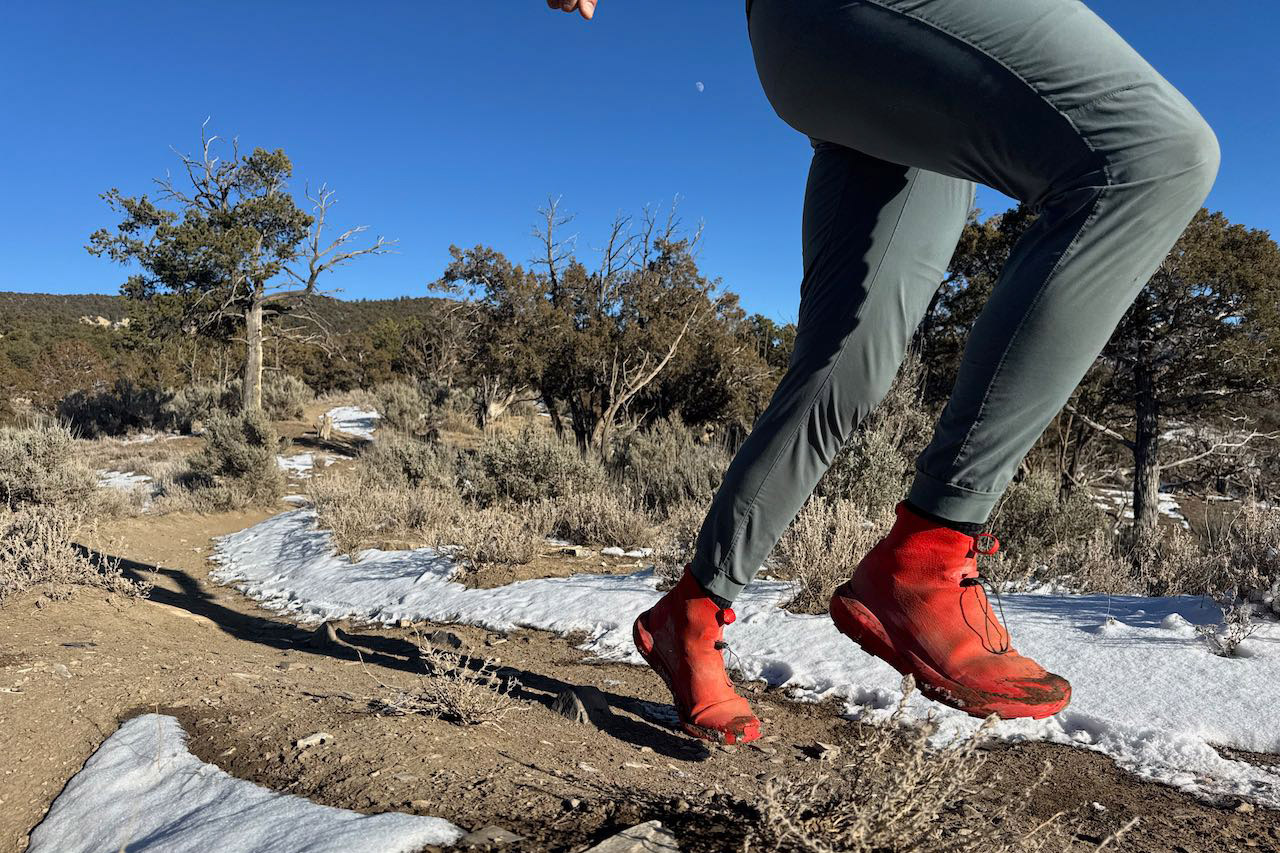 Arc’teryx Norvan 4 Nivalis GTX shoes while running