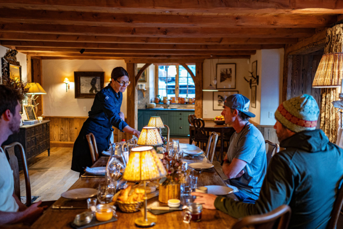 Breakfast and dinner are included and provide a gastronomical tour of the region: (photo/ Josh Laskin)