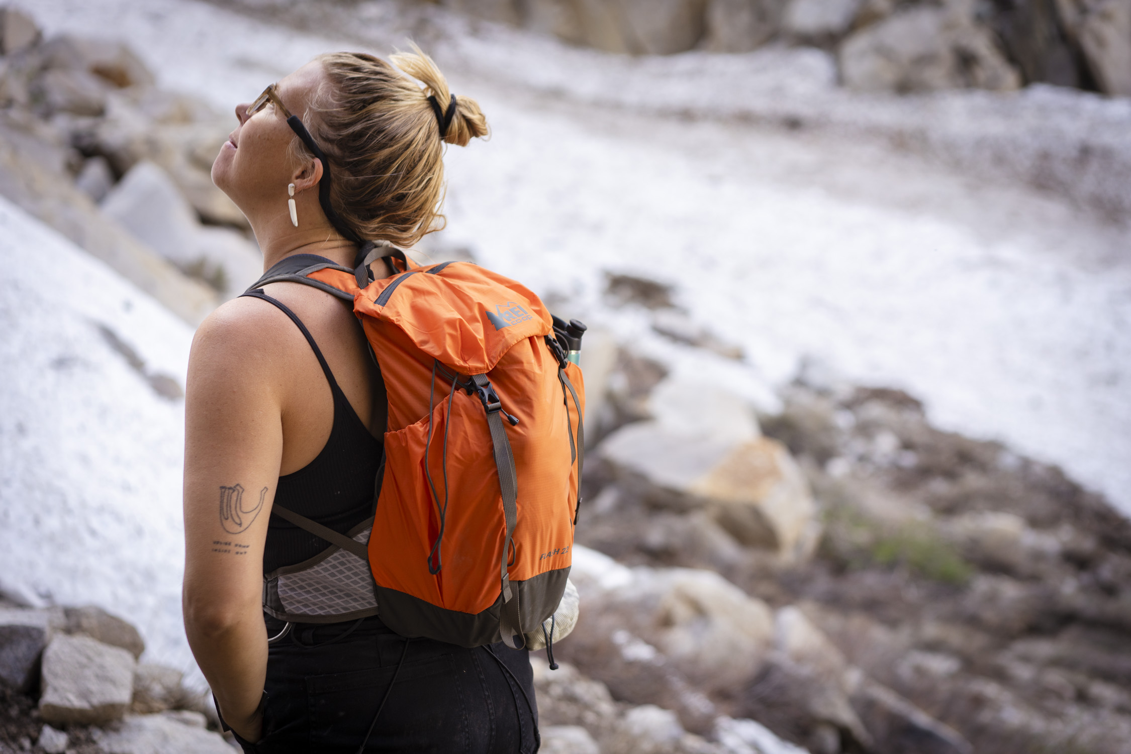 REI Co-op Flash 22 Daypack on Hike