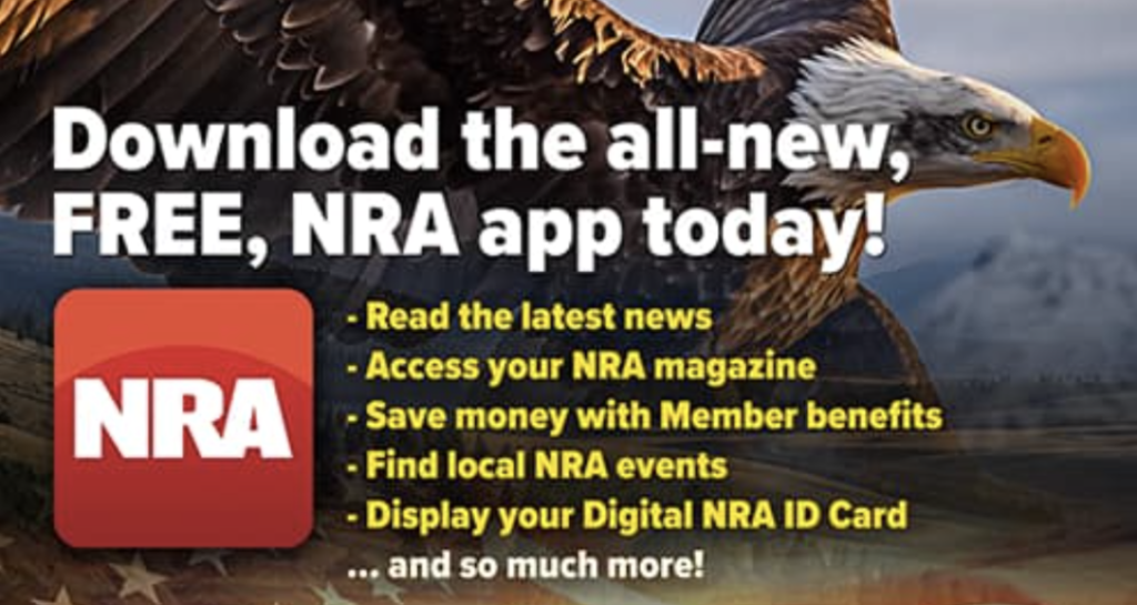 NRA Launches New App for Members Nationwide NRA Launches New App for Members Nationwide
