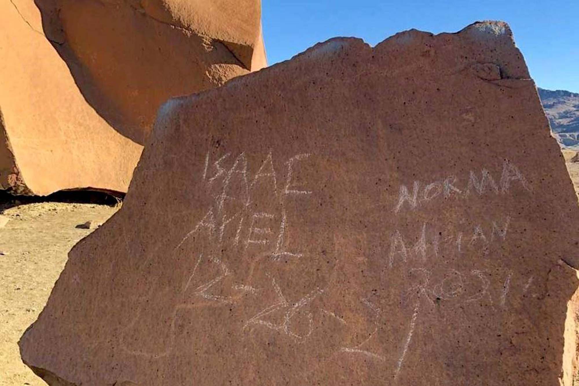big bend vandalism