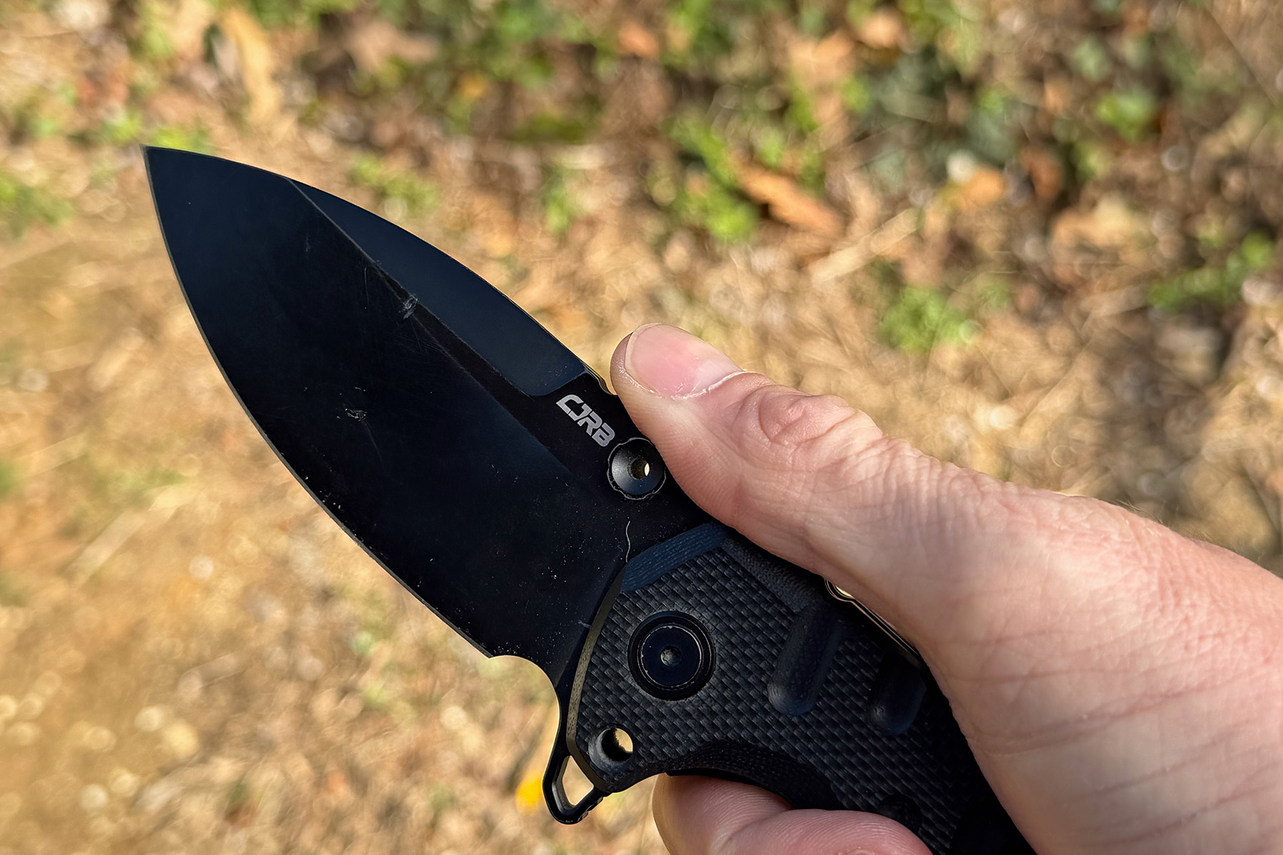 cjrb tundra blade in hand