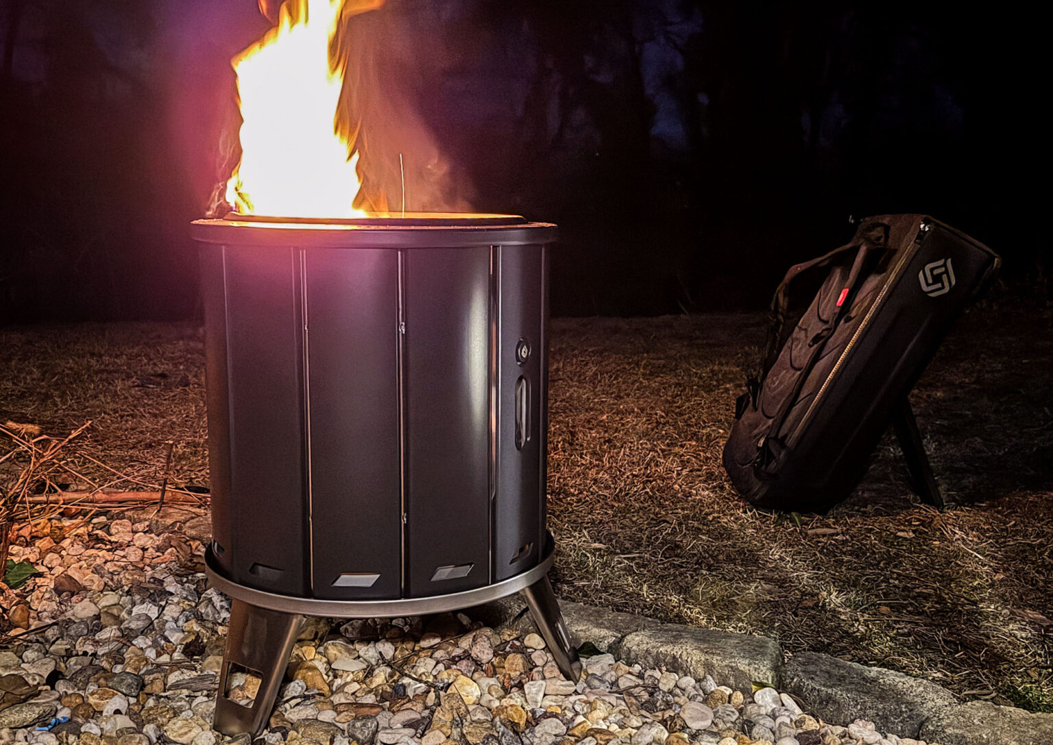 Carry This Fire Pit on Your Back: PACKFIRE Review
