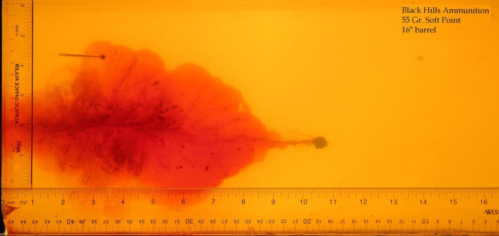 Barnes 50-grain TSX load from Black Hills Ammunition