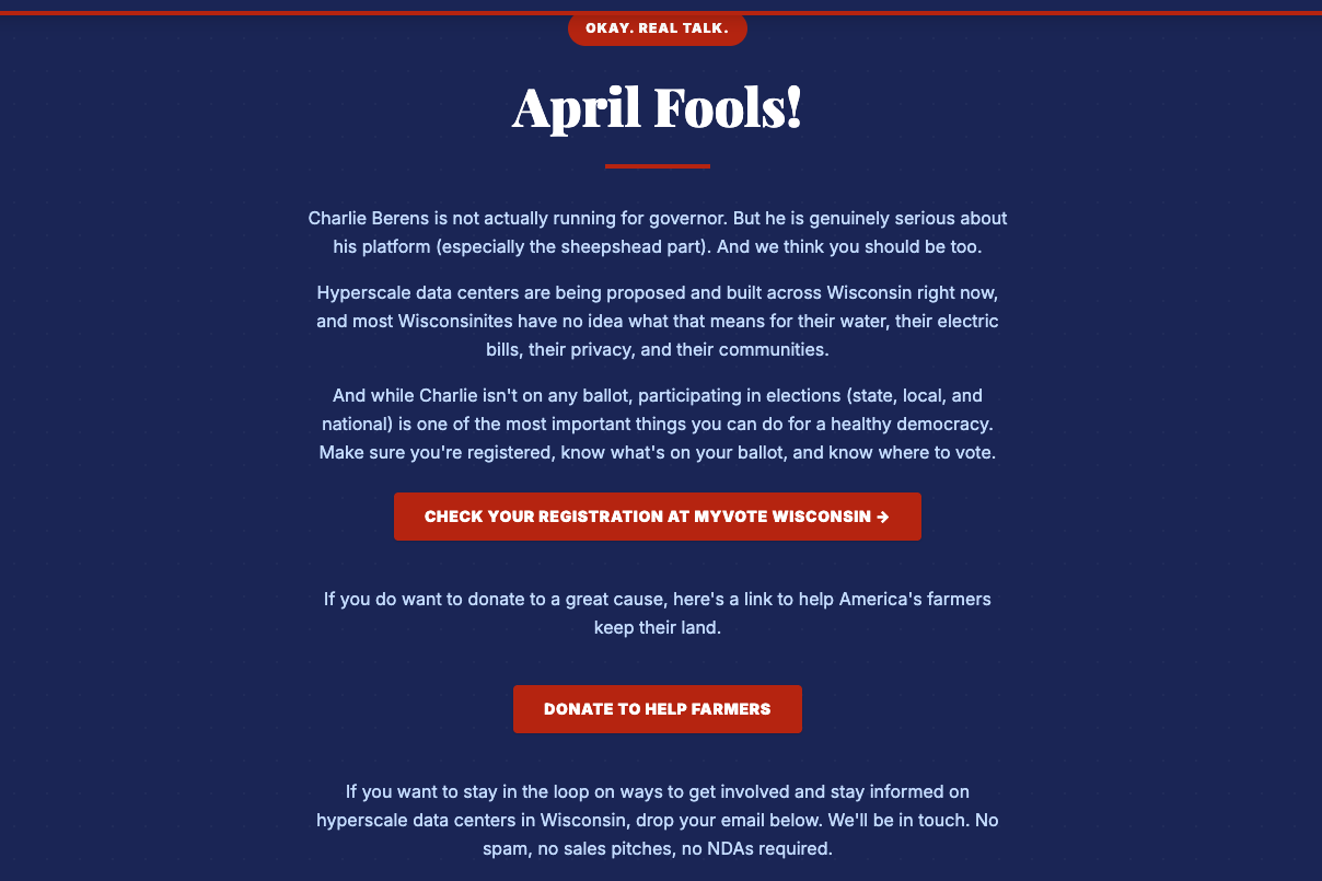 April Fool's