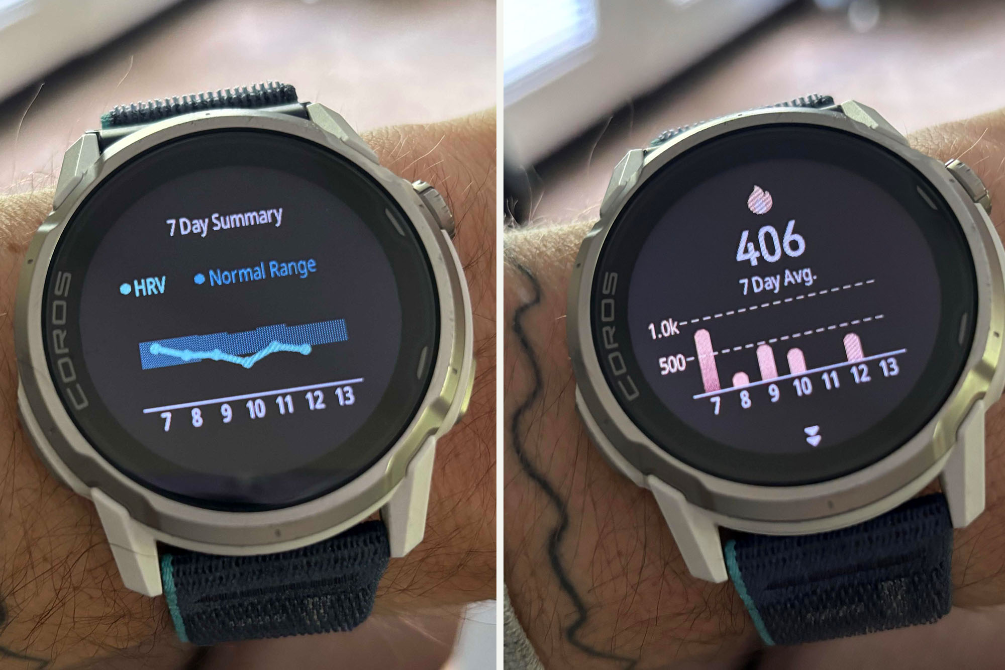 coros apex 4 graphs