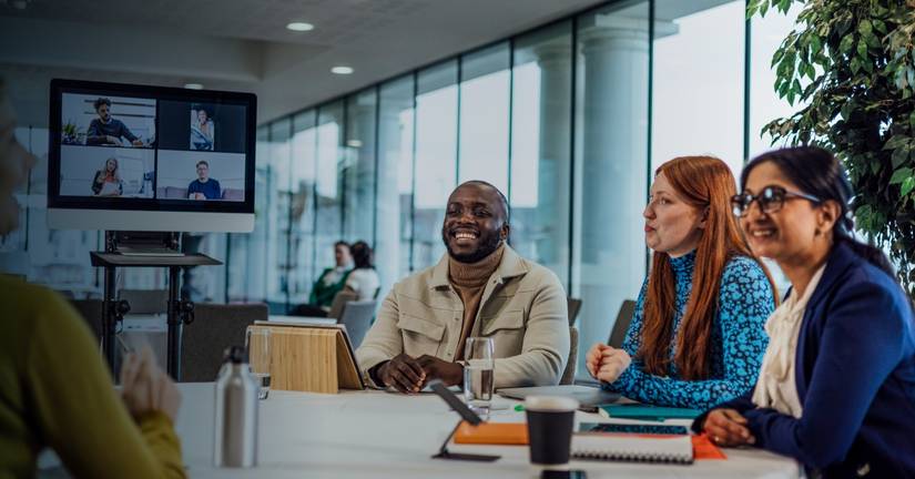 Unidentified students attend classes with military-connected focus (Military Friendly).