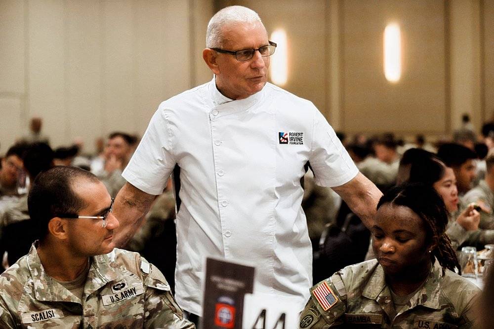 Robert Irvine’s 23-Year Fight to Fix Military Food Is Finally Paying Off Robert Irvine’s 23-Year Fight to Fix Military Food Is Finally Paying Off