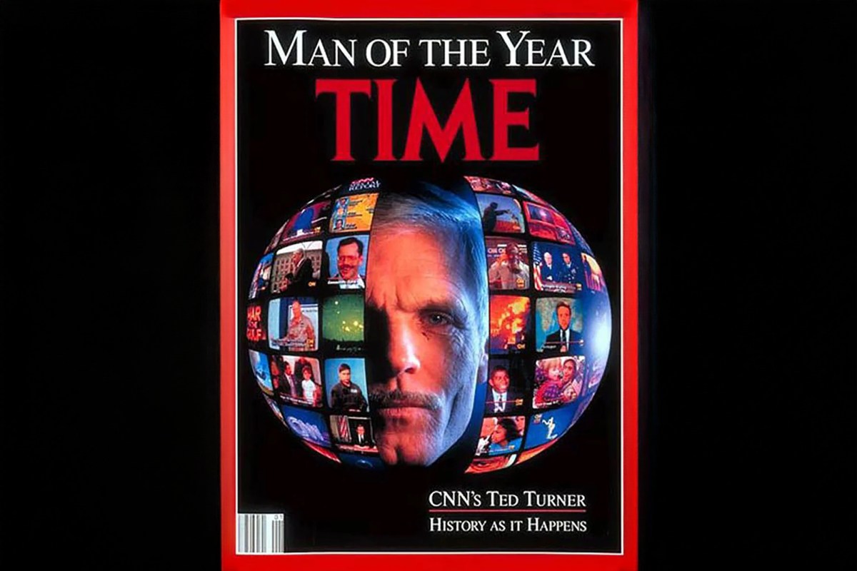 Ted Turner Time Magazin