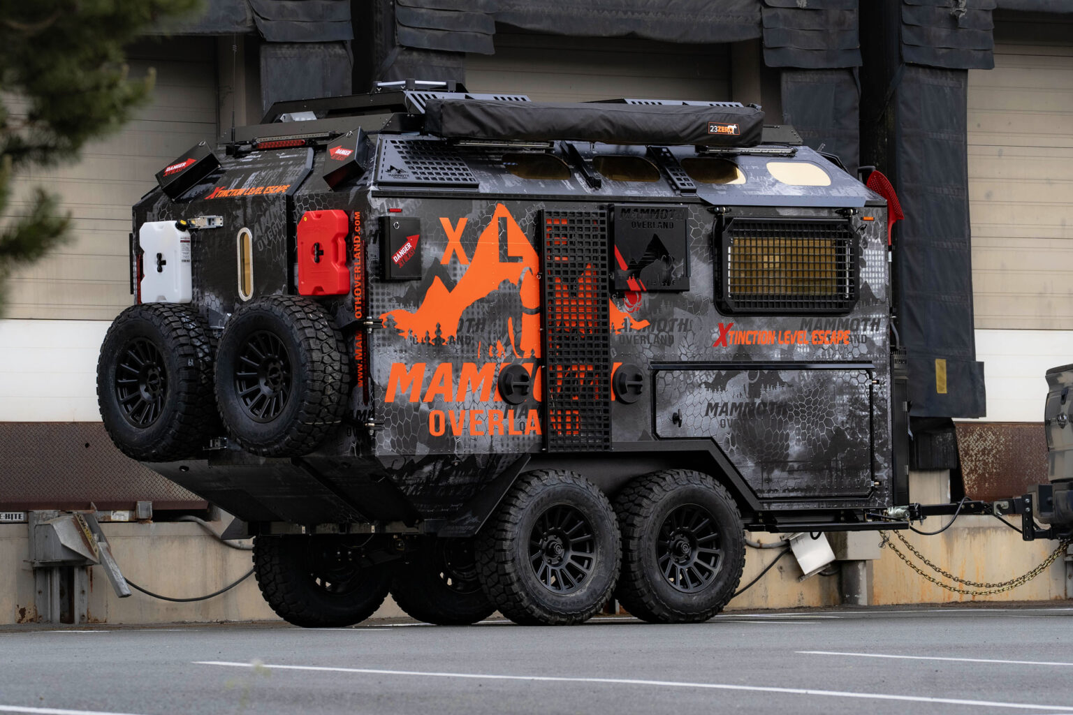 Your Next Camper Is a Bunker on Wheels With Bulletproof Glass, Flare Guns, Sonic Defense, and a Whole Lot More